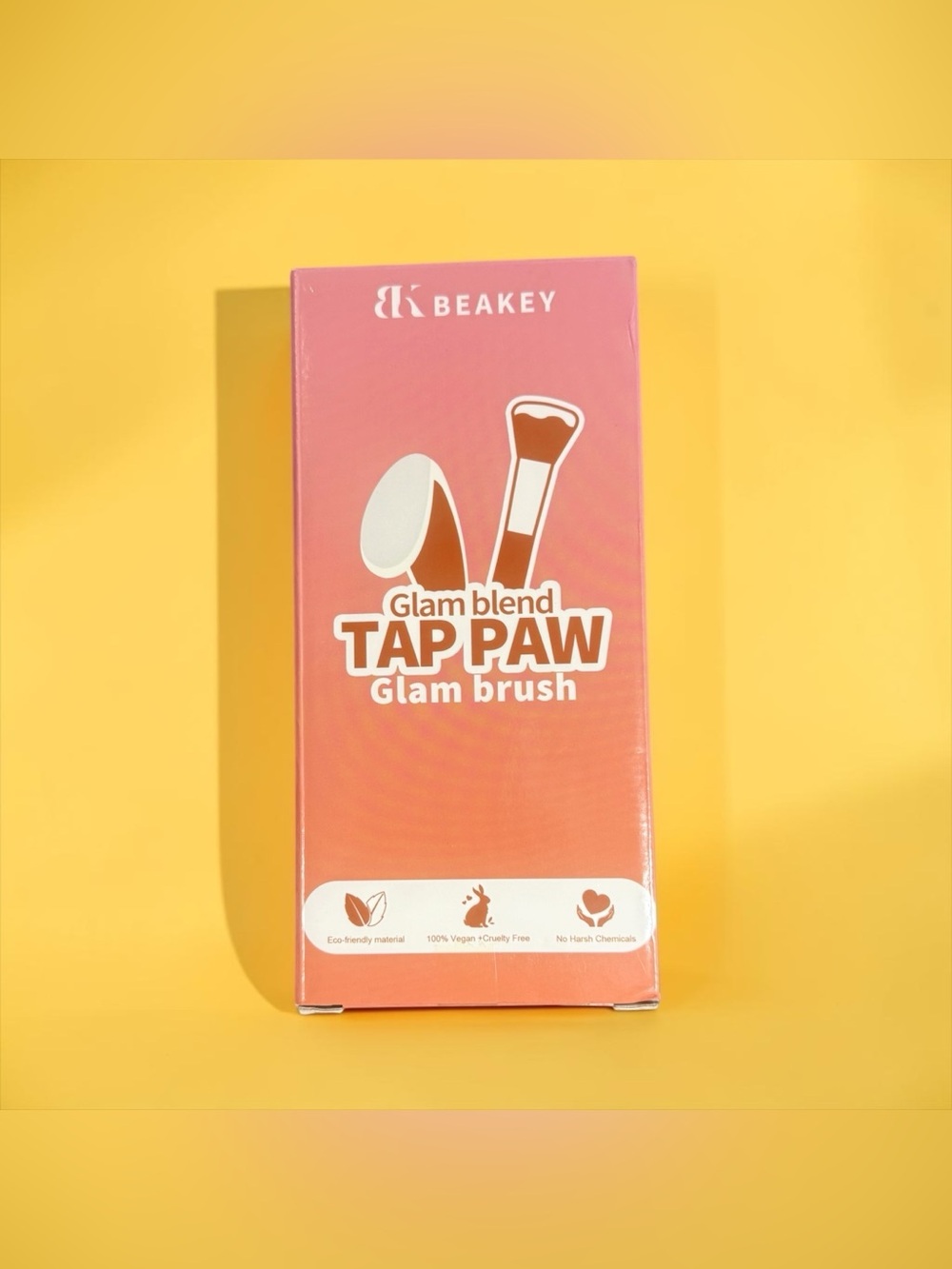 🧡BEAKEY🧡12-PC Glam Blend Tap Paw Makeup Brush Set/NIB